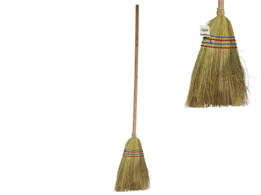 [108956] ESCOBA MADERA MIJO 135X40X27CM