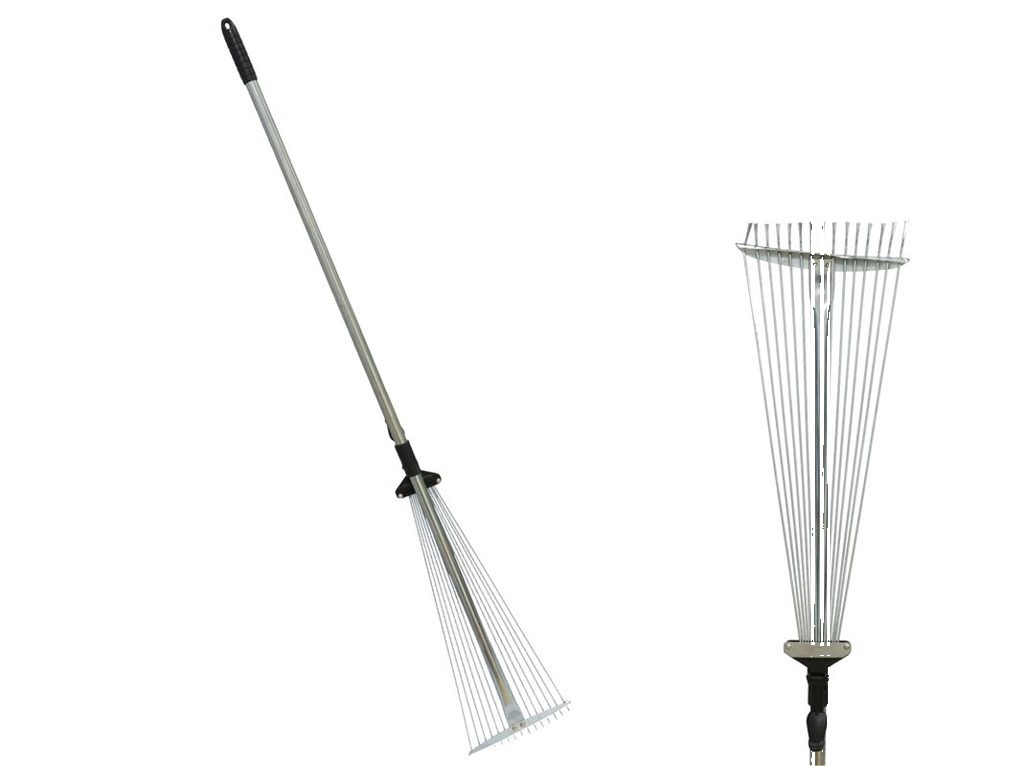 [111215] RASTRILLO DE JARDIN AJUSTABLE 158X56CM