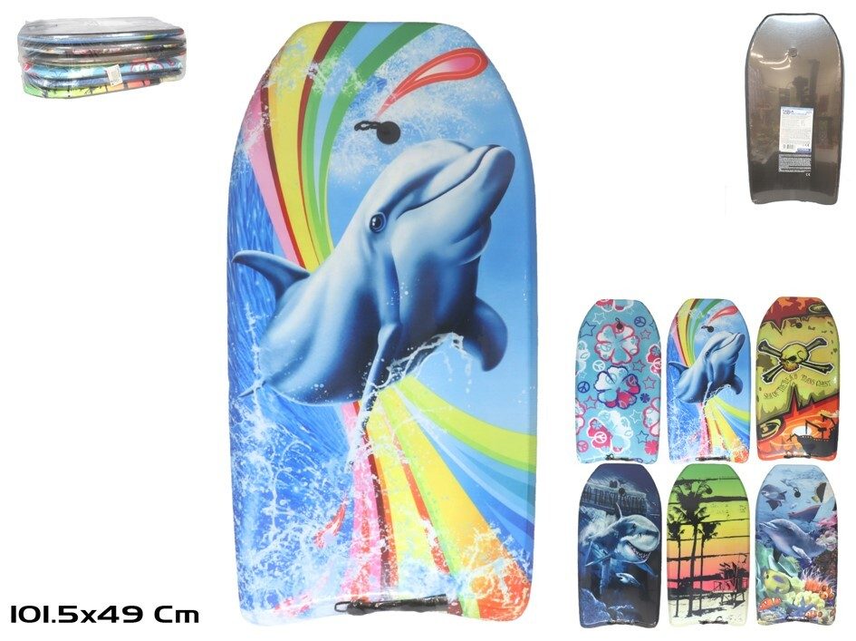 [134425] TABLA SURF DECORADA 6 SURTIDOS 101.5 X 49 X 5 CM