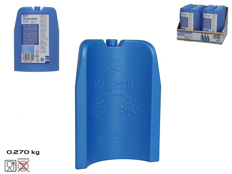 [134437] ACUMULADOR FRIO AZUL CURVO 300 ML