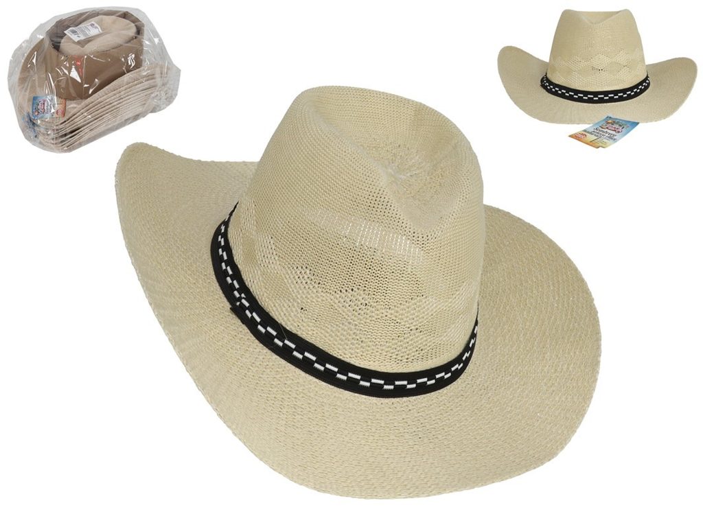 [134505] SOMBRERO CABALLERO ERIC NATURAL 38 X 35 CM
