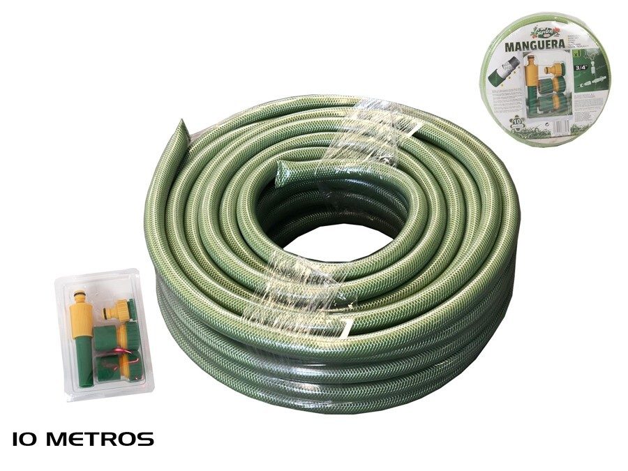 [136783] MANGUERA 4 CAPAS CON ACCESORIOS Ø 3/4 19 MM 10 MTS