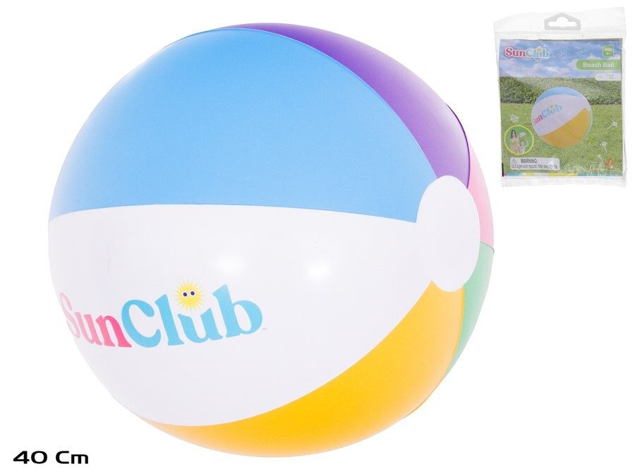 [141983] BALON PLAYA ARCOIRIS 40 CM