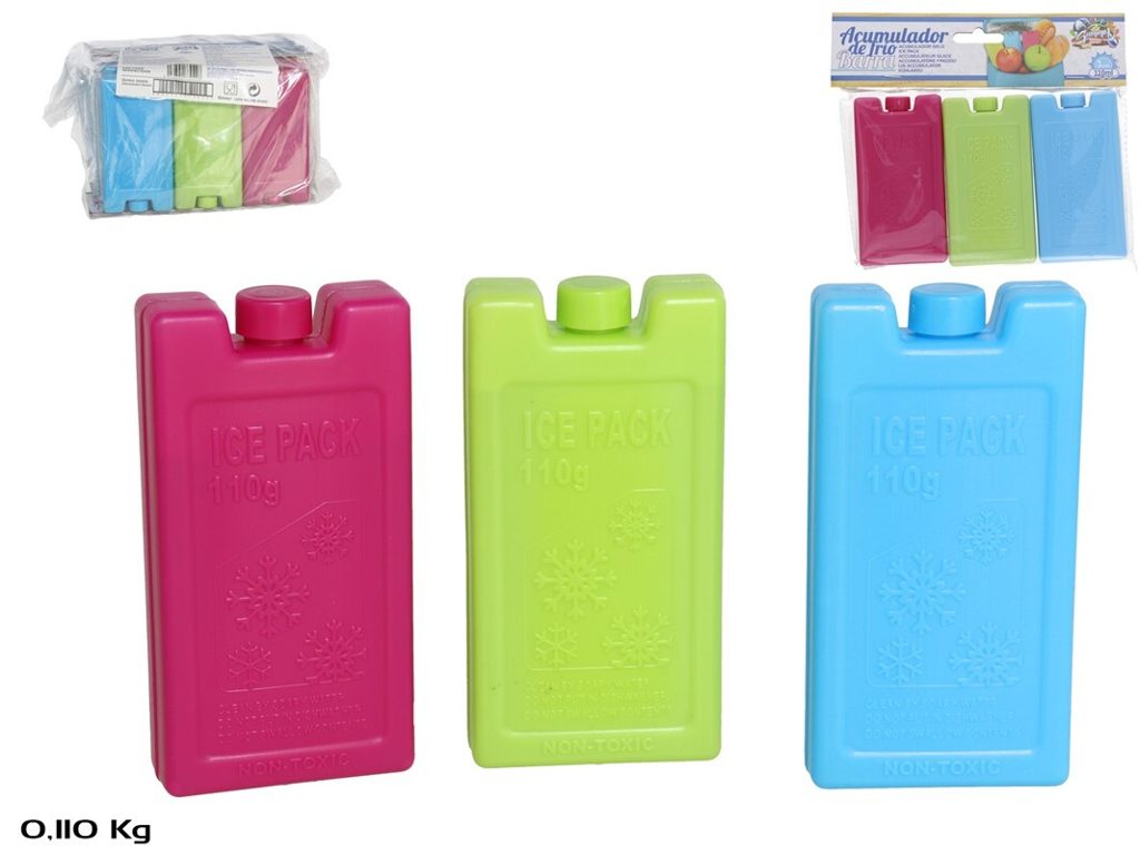 [141998] ACUMULADOR FRIO BARRA 110 ML 3 UDS
