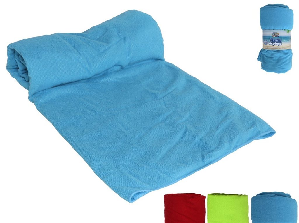 [142051] TOALLA PLAYA 3 COLORES 230 X 150 CM
