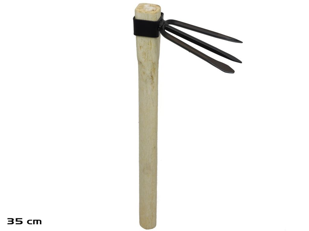 [142079] RASTRILLO JARDIN MADER/ACERO 35 CM