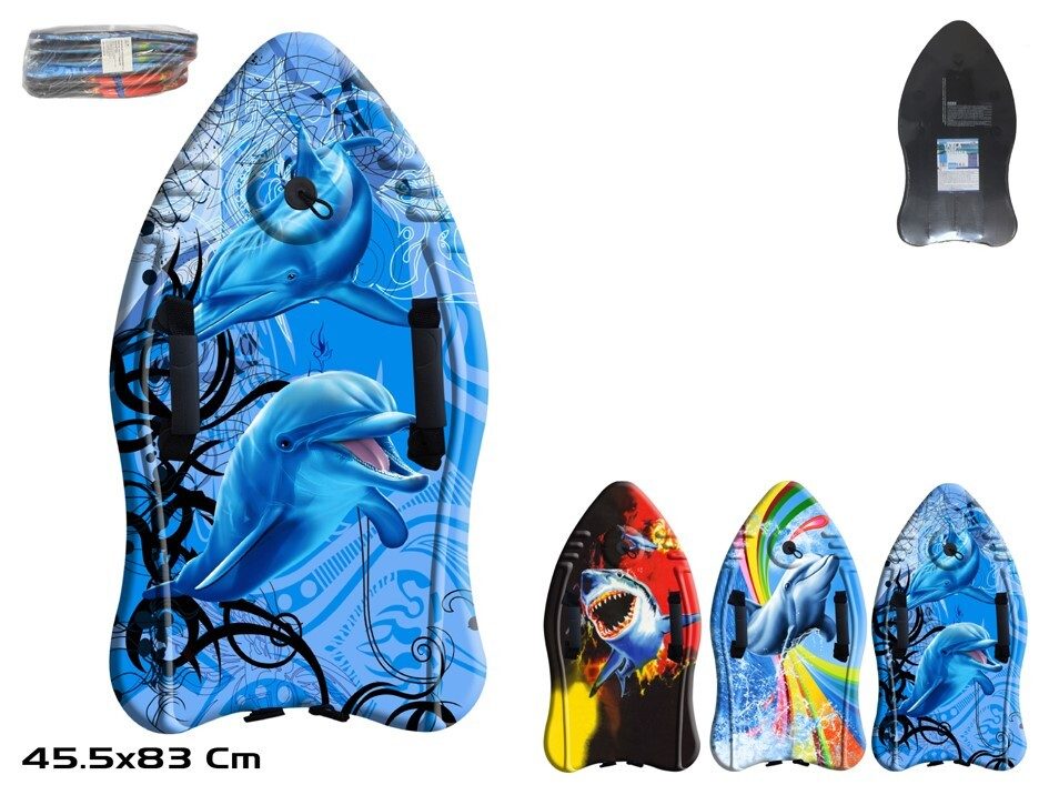 [142107] TABLA SURF ANIMALS SURTIDO 45.5 X 83 X 5 CM