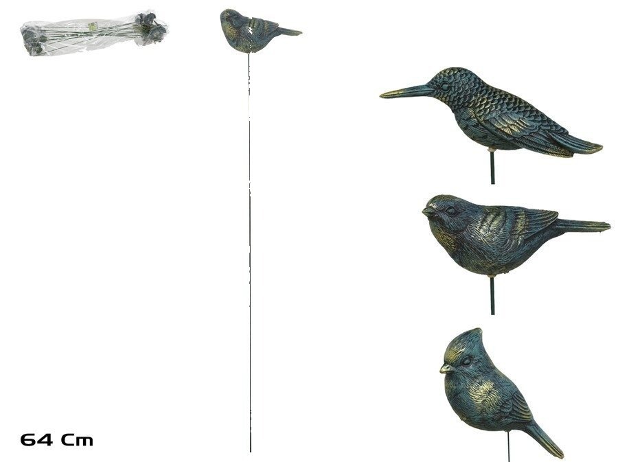 [142139] PINCHO PAJARO 3 SURTIDOS 64 CM