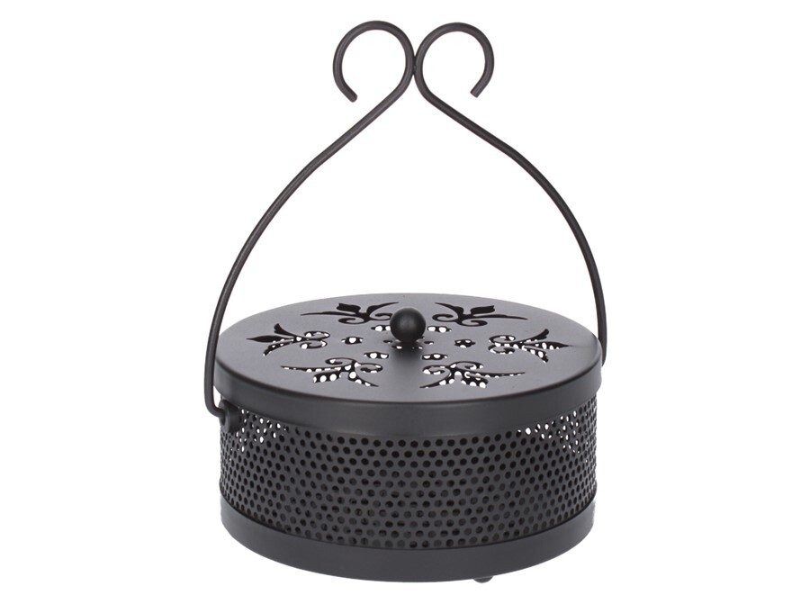 [142177] QUEMADOR DE INCIENSO METAL PARA MOSQUITOS 15 X 8.2 CM