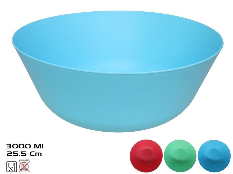[142192] BOWL SUMMER REUTILIZABLE 3 SURTIDOS 25 CM