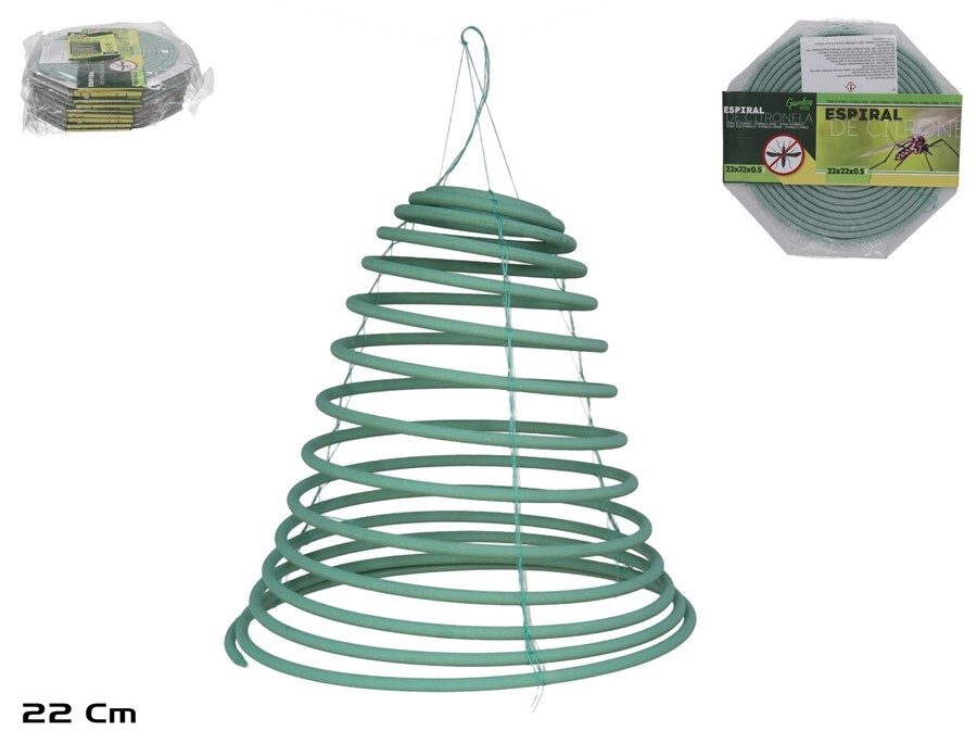[142211] ESPIRAL DE CITRONELA 22 CM