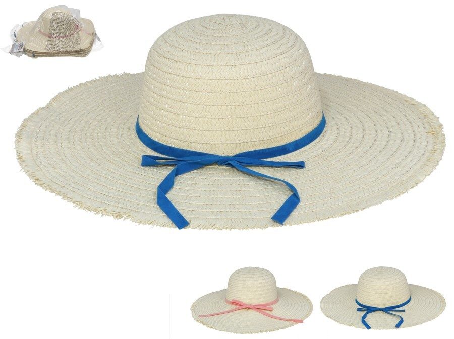 [142218] SOMBRERO PAMELA NRAYAN 2 SURTIDOS 44 CM
