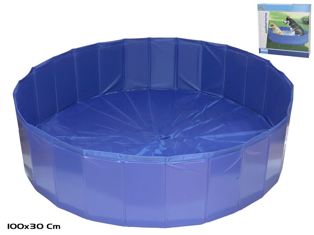 [142223] PISCINA MASCOTAS PLEGABLE 100 X 30 CM