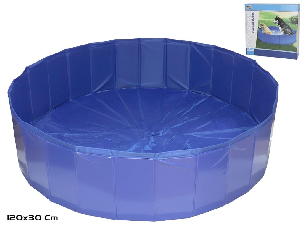 [142224] PISCINA MASCOTAS PLEGABLE 120 X 30 CM