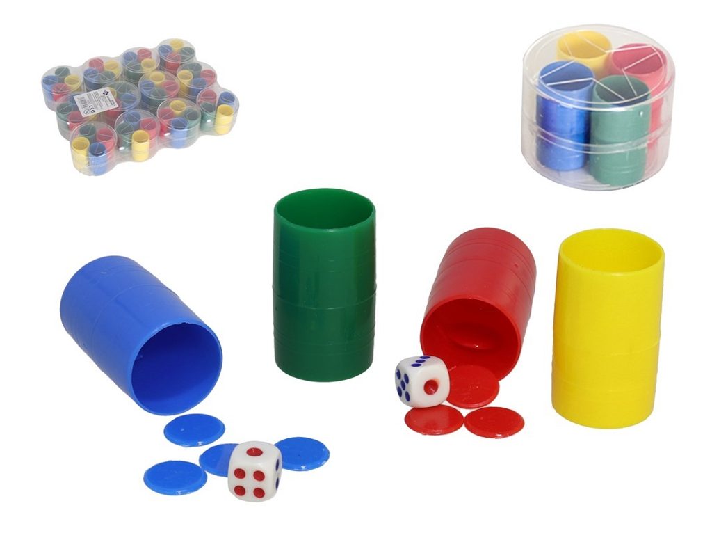 [98217] SET PARCHIS 4 JUGADORES PLASTICO