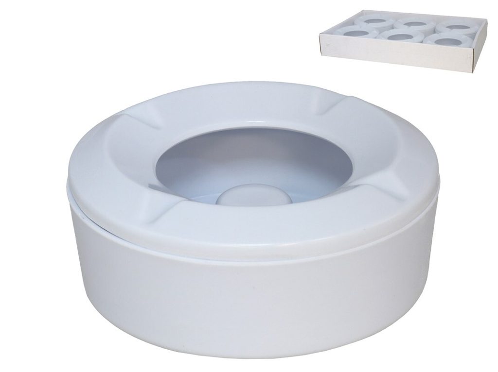 [123380] CENICERO AGUA BLANCO 10 CM