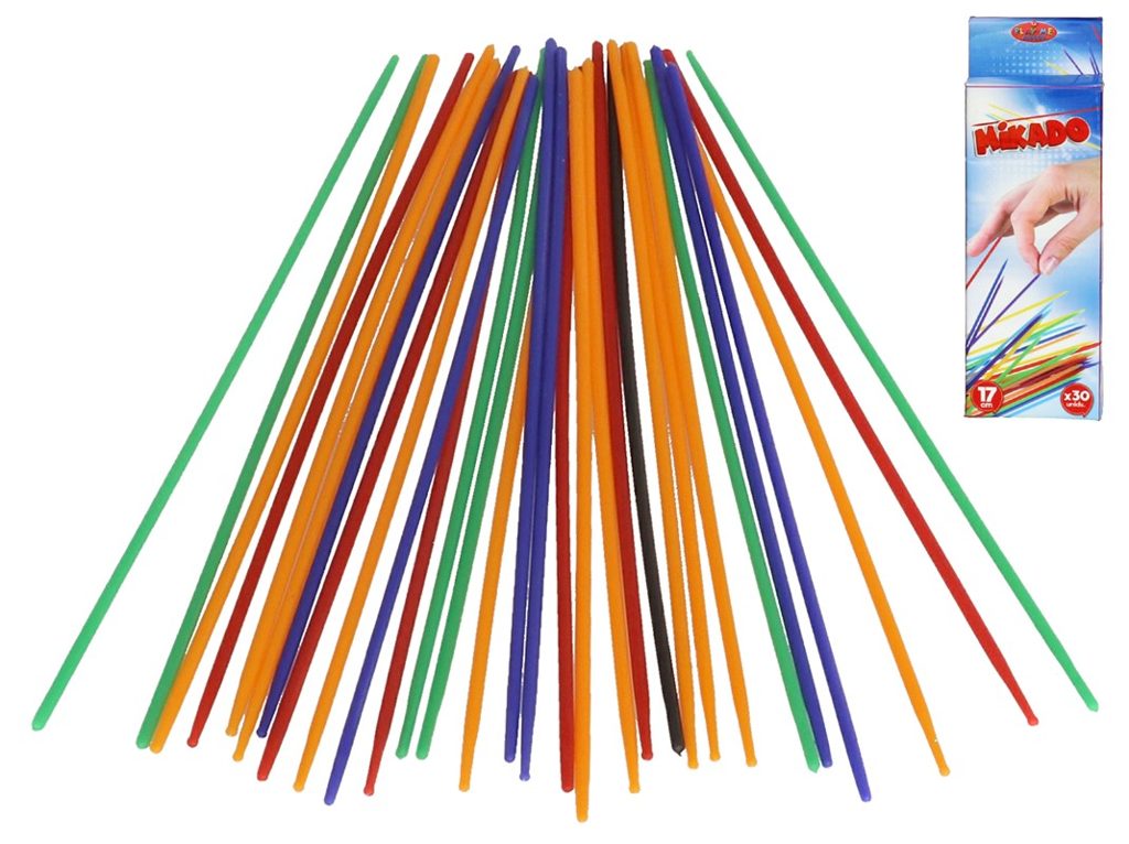 [138838] MIKADO MADERA 17 CM 30 UDS