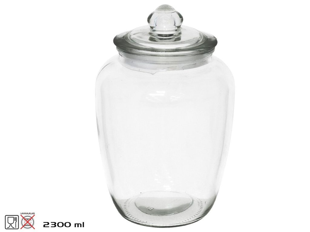 [141189] TARRO CRISTAL CON TAPA LUCIA 2.3 LTS