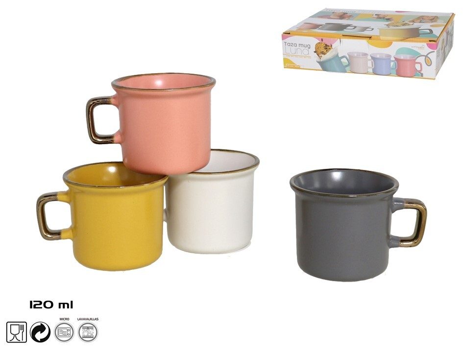 [126959] TAZA MUG TIERRA 120 ML SURTIDO GRES