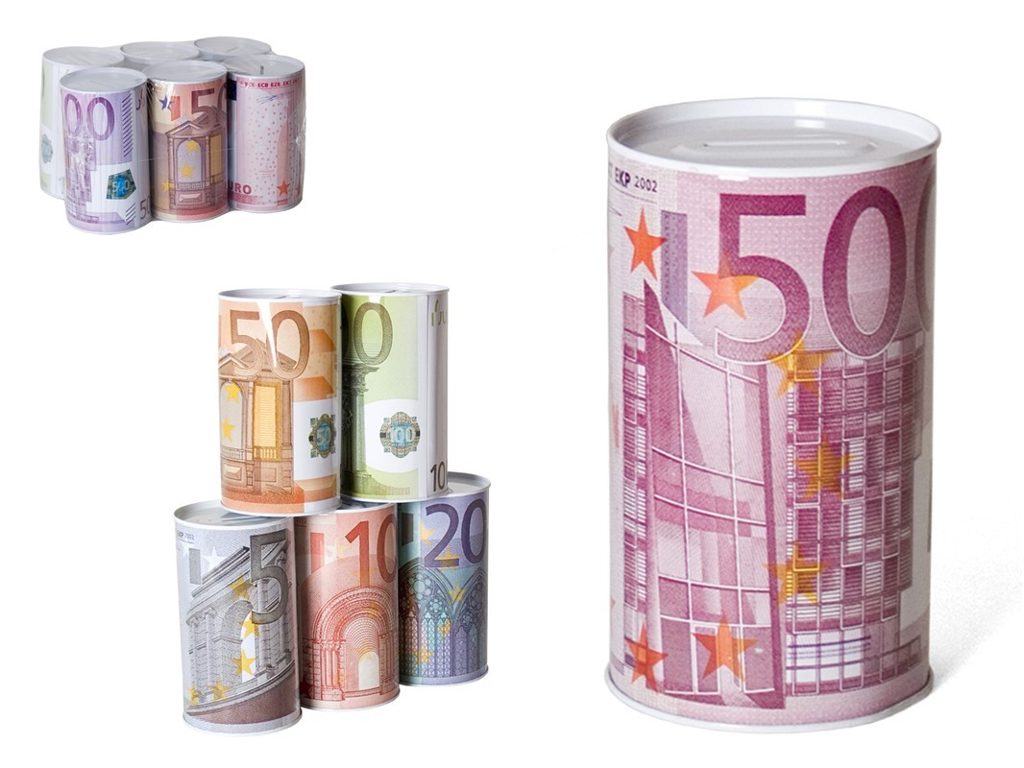 [136175] HUCHA METAL EUROS 8 X 15 CM