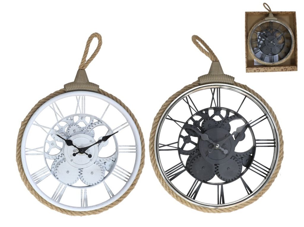 [140325] RELOJ PARED TITAN/CUERDA 30 CM