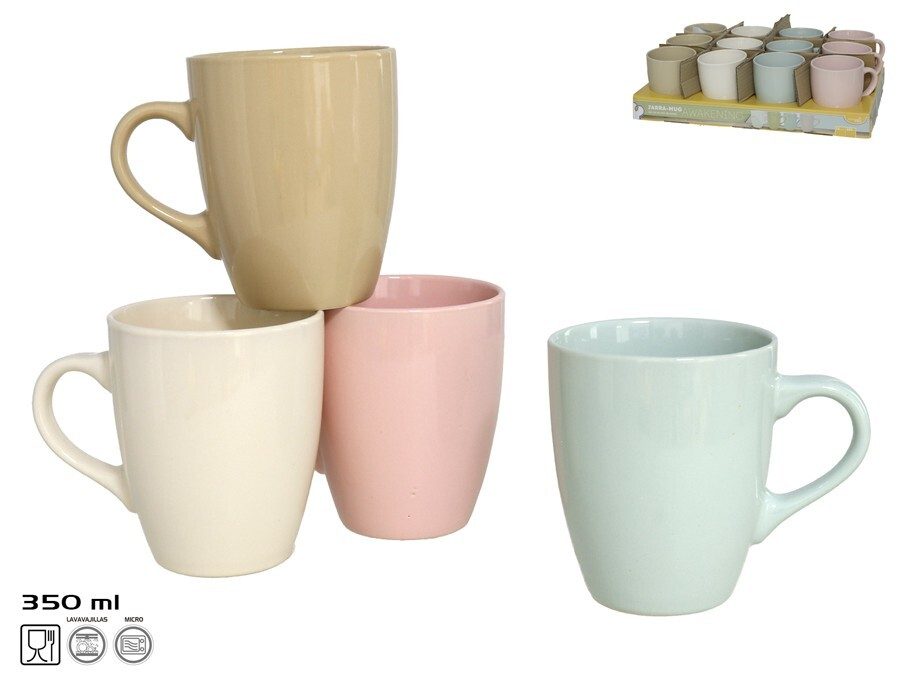 [140341] TAZA MUG GRES AWAKENING 4 SURTIDOS 350 ML