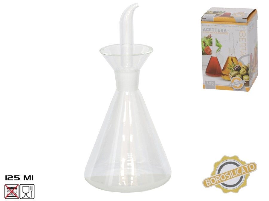 [140351] ACEITERA BERTA BOROSILICATO ANTIGOTEO 125 ML