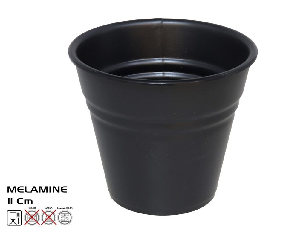 [140414] RAMEKIN BLACK ALTO 11 CM