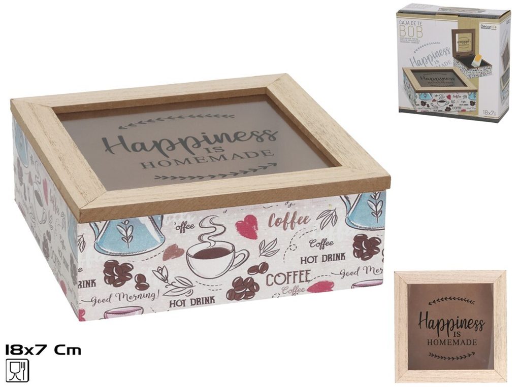 [140418] CAJA SET DE TE BOB 18 X 18 CM