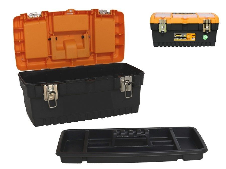 [132845] CAJA HERRAMIENTAS CIERRE CON COMPARTIMENTOS 41 X 21 X 18.6 CM