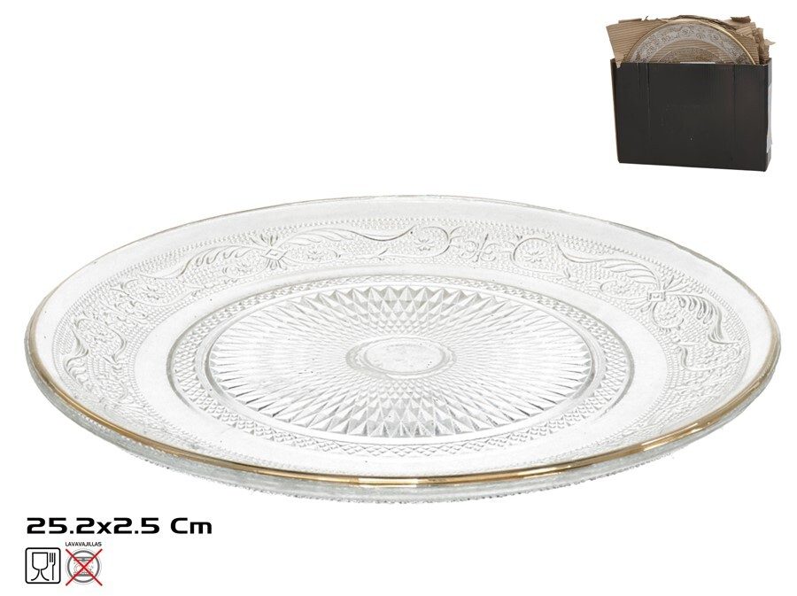 [139817] TARTERA KIRA CRISTAL 25.2 X 2.5 CM