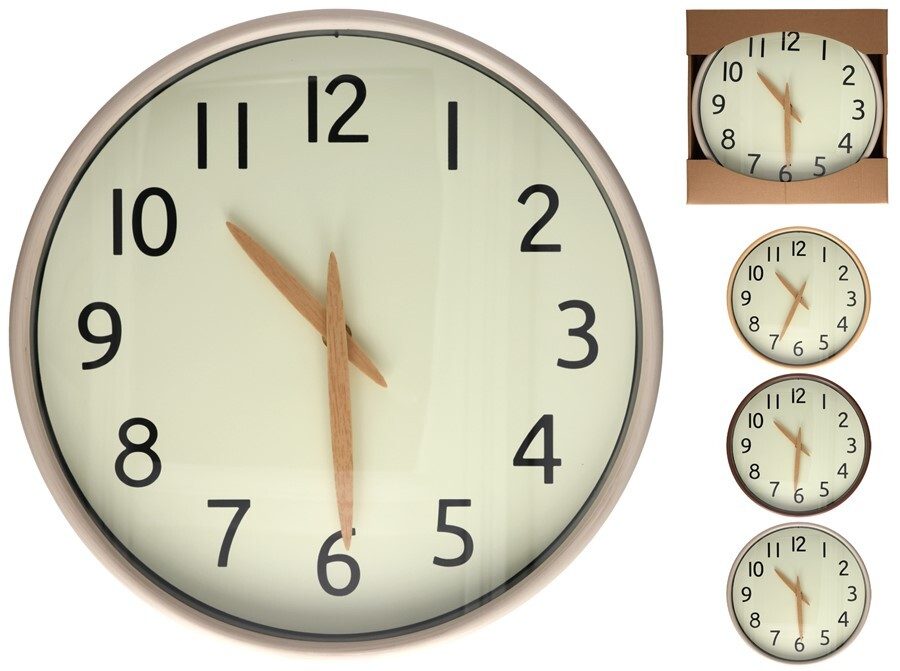 [140239] RELOJ PARED BOB 3 SURTIDOS 30 CM