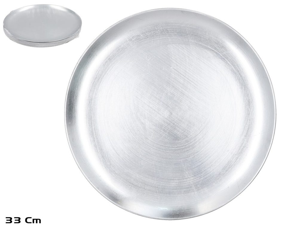 [111093] BAJO PLATO PLATA 33 CM