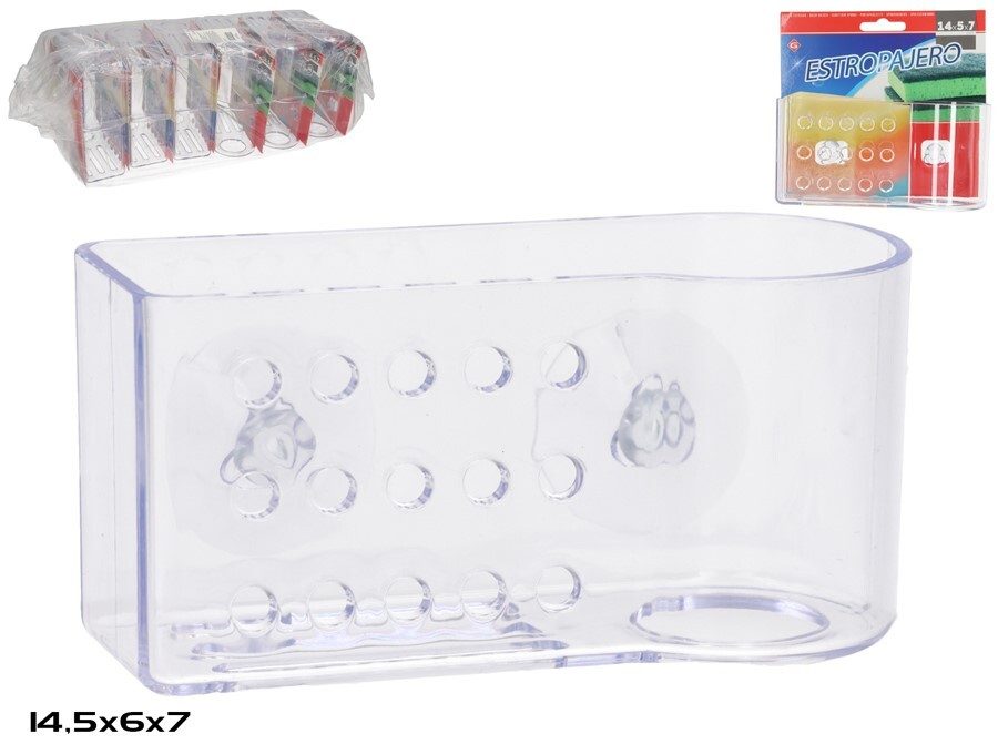 [139628] ESTROPAJERO PLASTAICO 14 X 5 X 7 CM