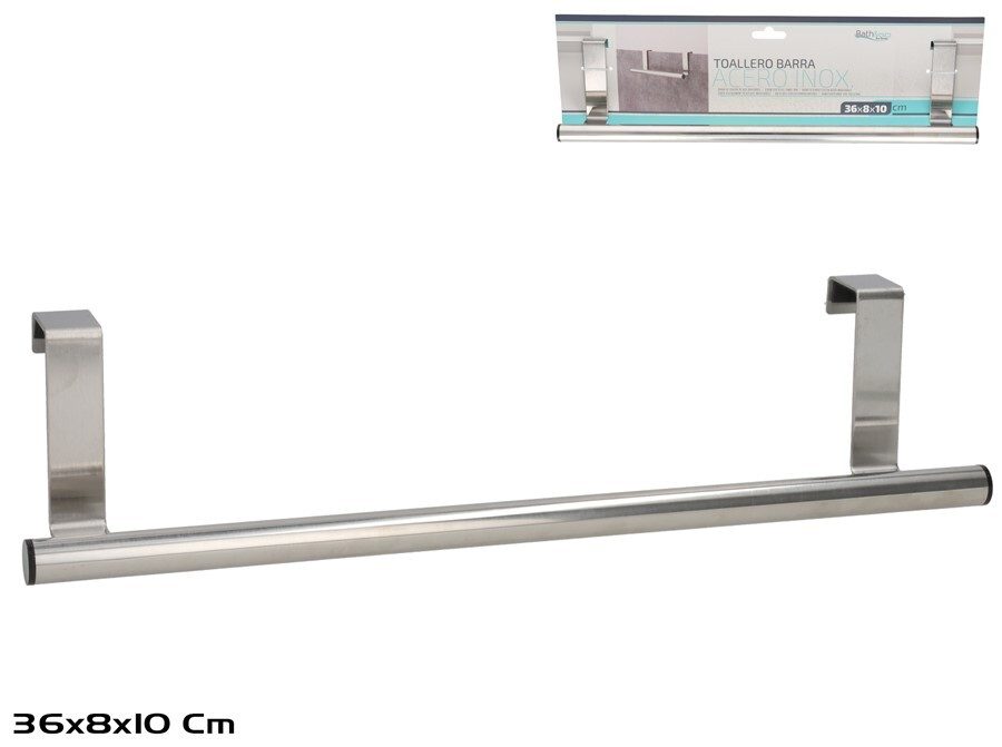 [139642] TOALLERO BARRA ACERO INOX 36 X 8 X 10 CM