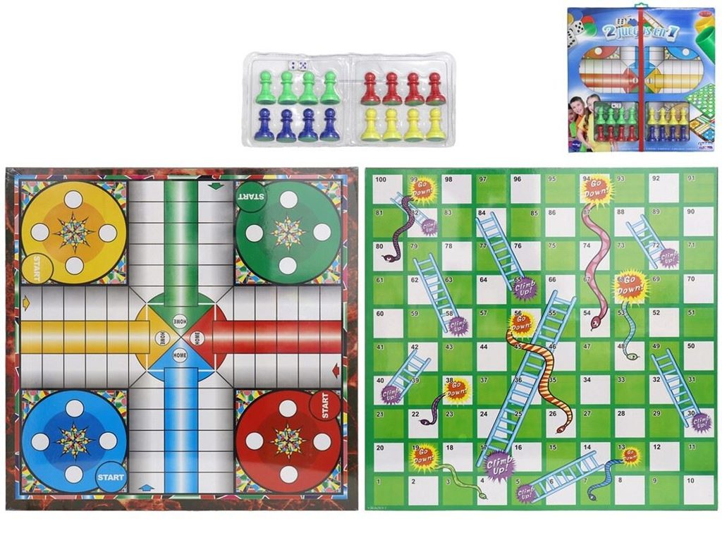 [139326] JUEGO PARCHIS Y ESCALERA 40 X 40 CM