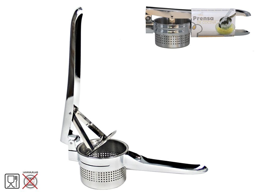 [138820] PRENSA COCINA ACERO INOX 27 X 10 CM