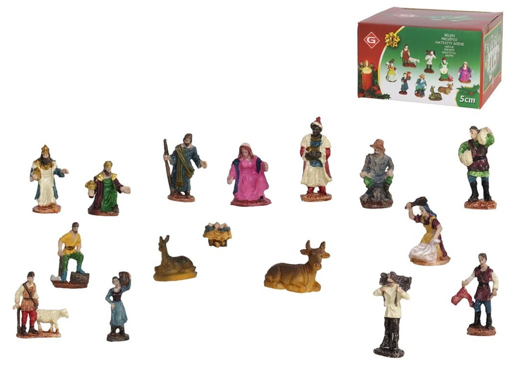 [99827] BELEN RESINA 5 CM 18 PZAS
