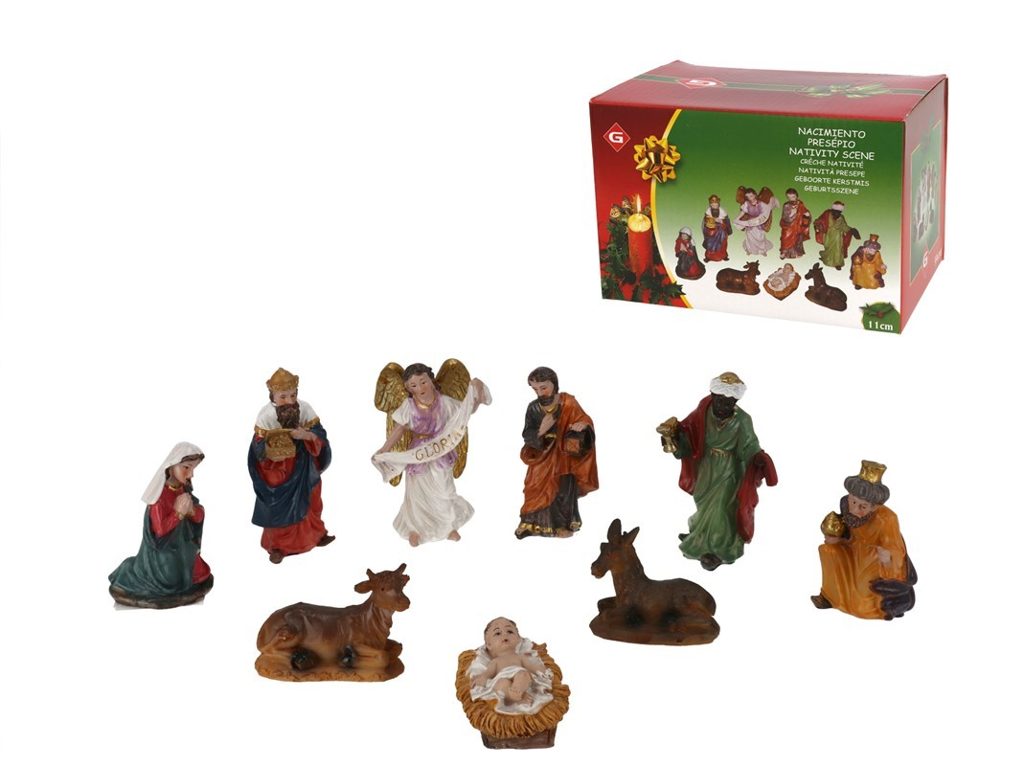 [132304] NACIMIENTO RESINA 9 PZAS 11 CM