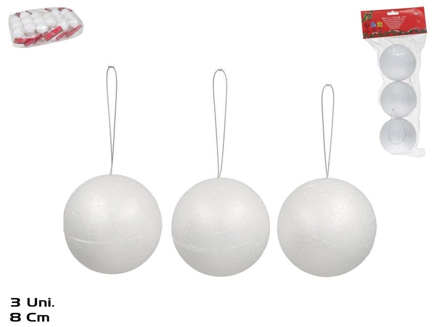 [138364] BOLA FOAM 8 CM 3 UDS