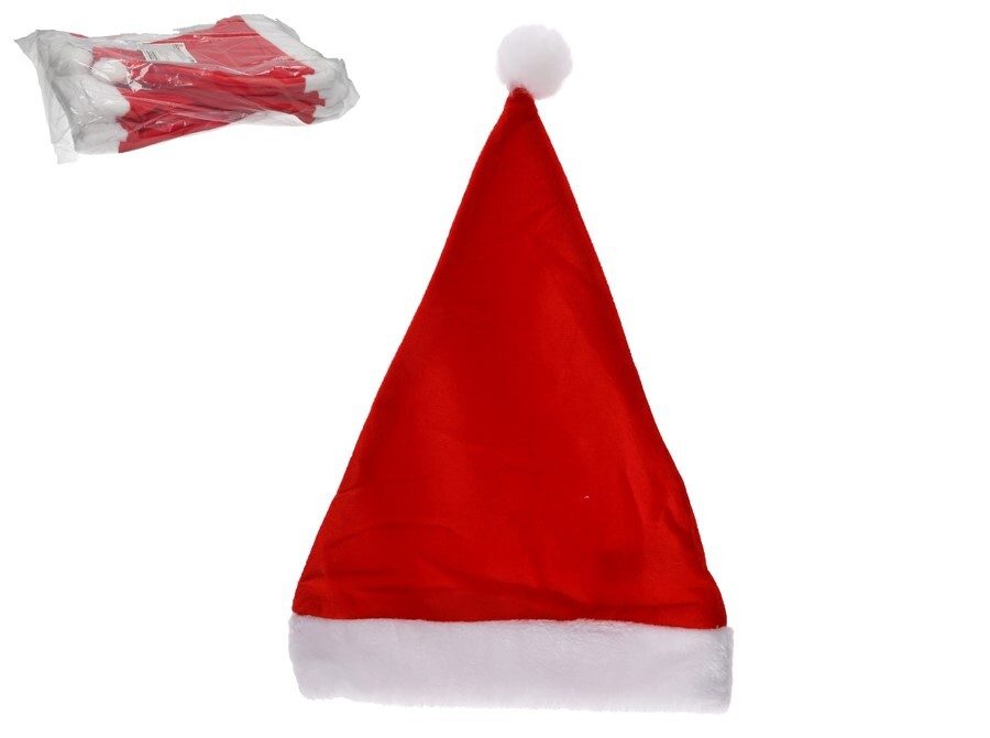 [138405] GORRO SANTA CLAUS SUPER ADULTO TERCIOPELO 41 X 31 CM