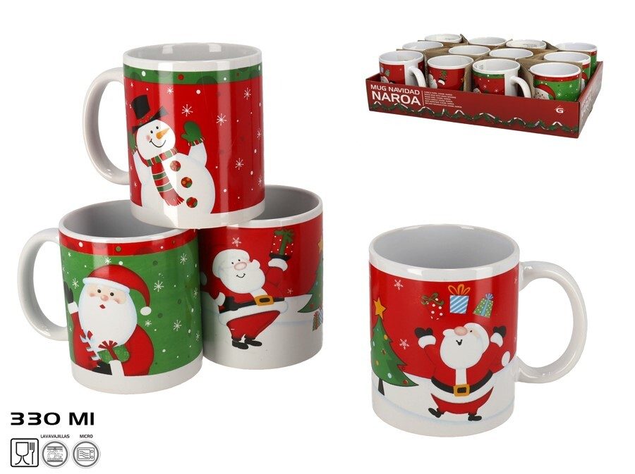 [138463] TAZA MUG NAVIDAD NAROA 330 ML