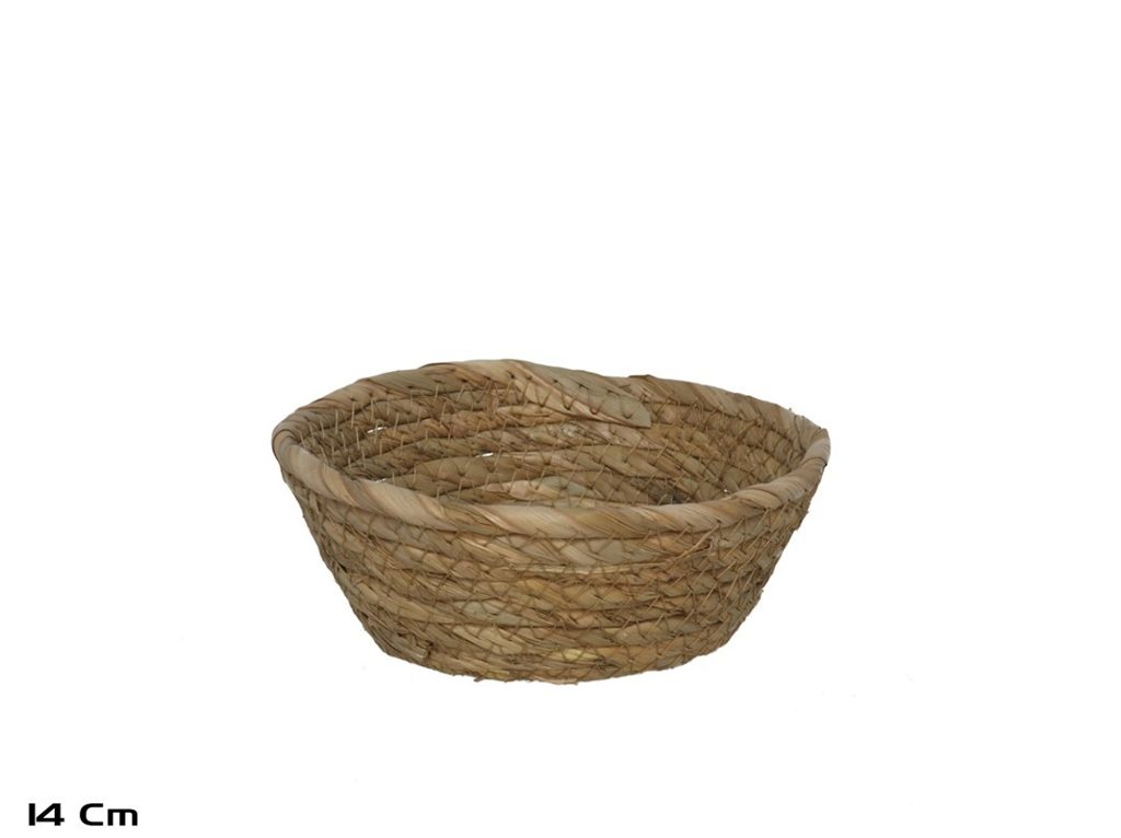 [138689] CESTO REDONDO ALMAGRO NATURAL 14 X 6 CM