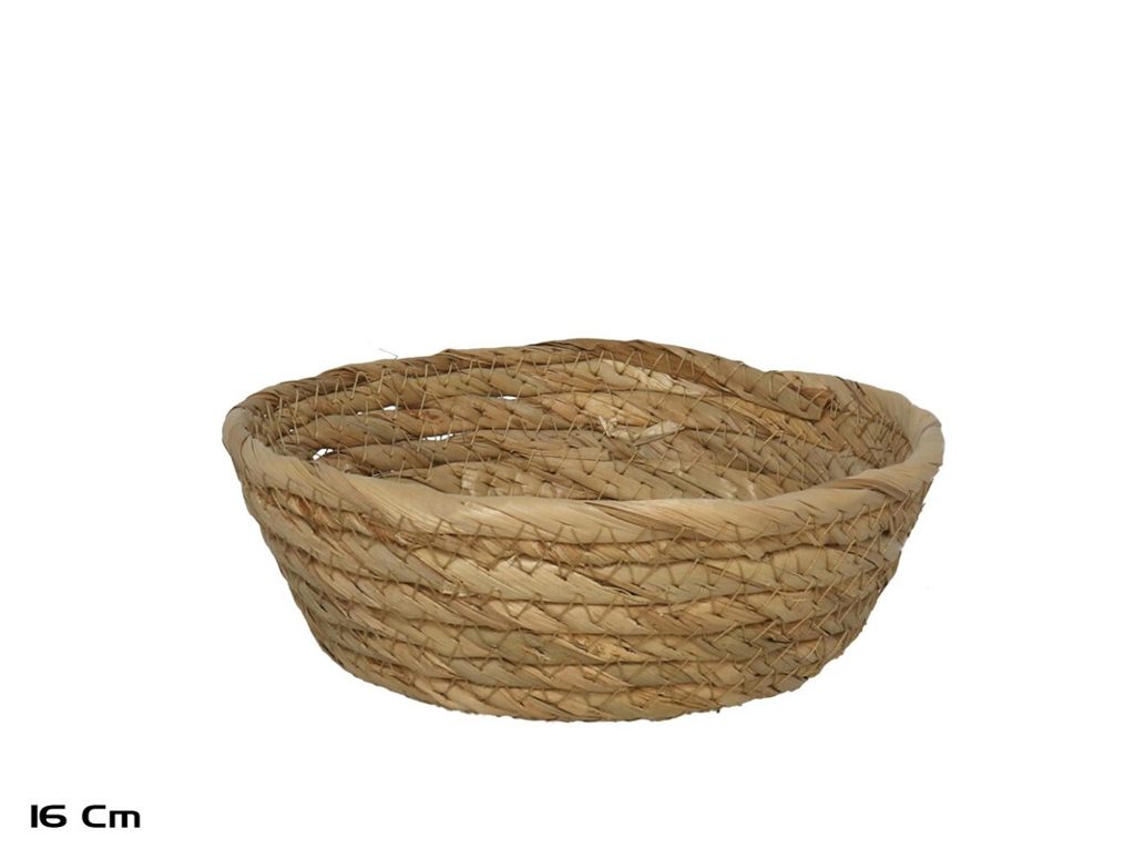 [138690] CESTO REDONDO ALMAGRO NATURAL 16 X 6 CM
