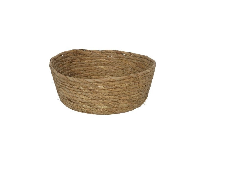 [138694] CESTO REDONDO ALMAGRO NATURAL 24 X 10 CM