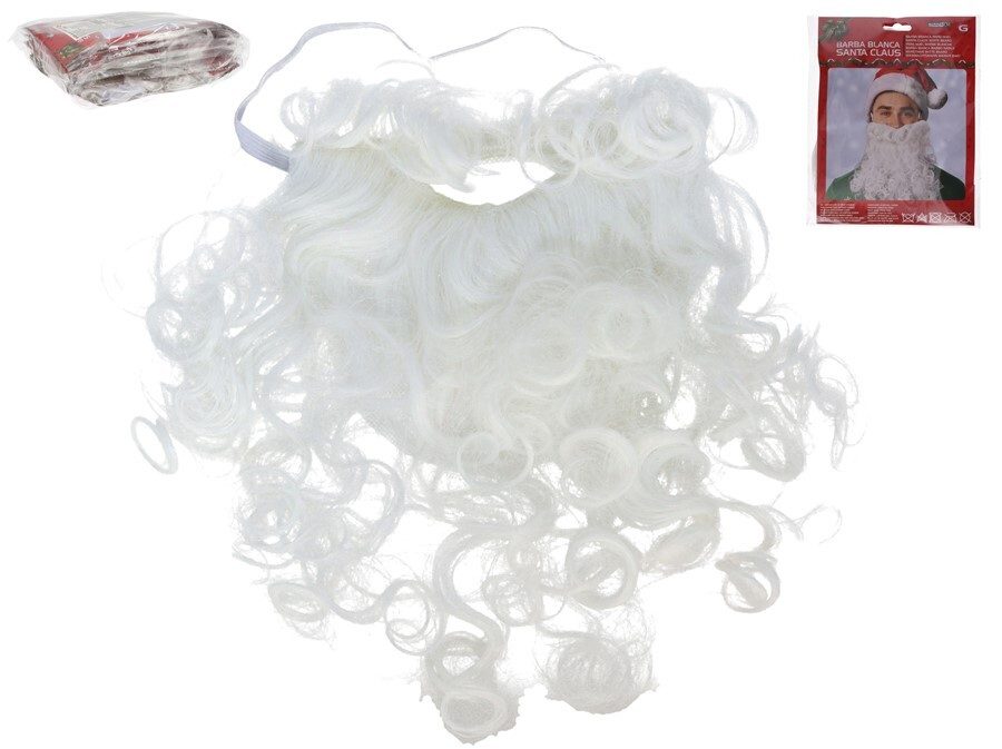 [138742] BARBA BLANCA SANTA CLAUS 26 X 24 CM