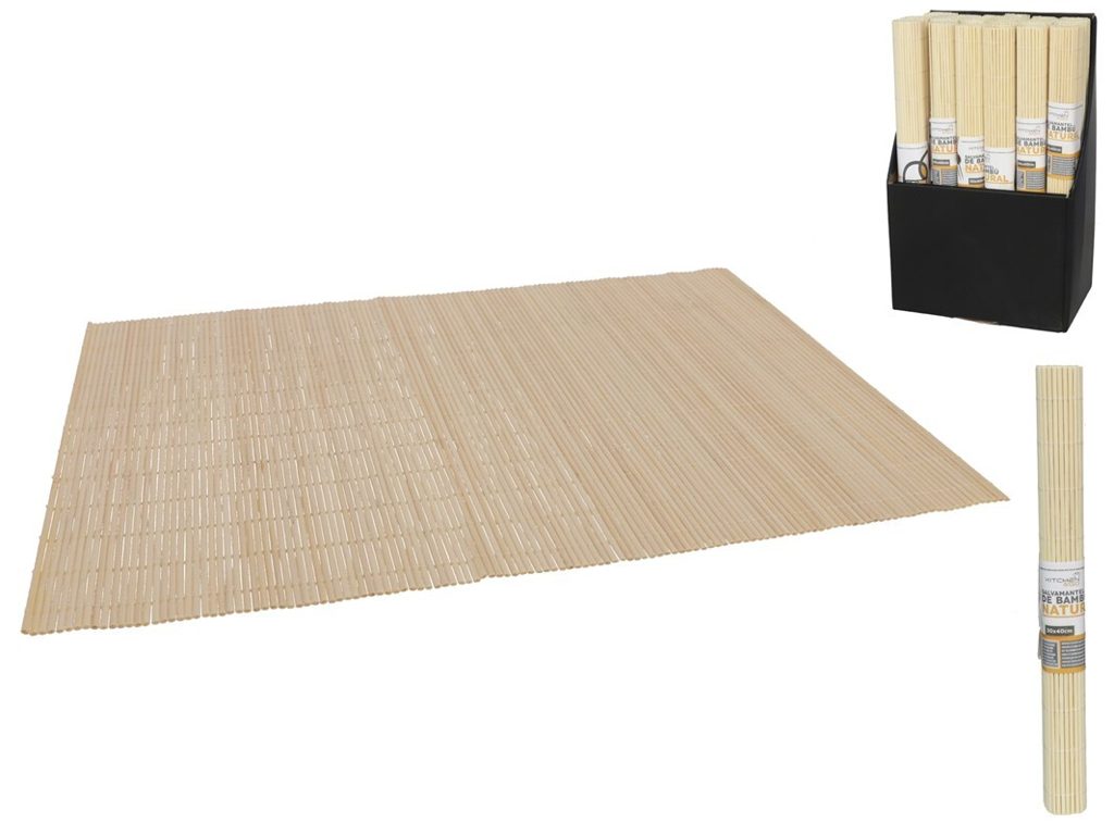 [106921] SALVAMANTEL BAMBU NATURAL 30 X 40 CM