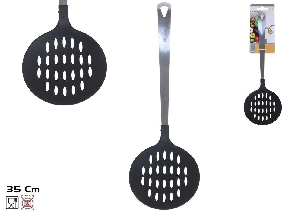 [138014] ESPUMADERA COCINA ACERO 35 X 11.5 CM