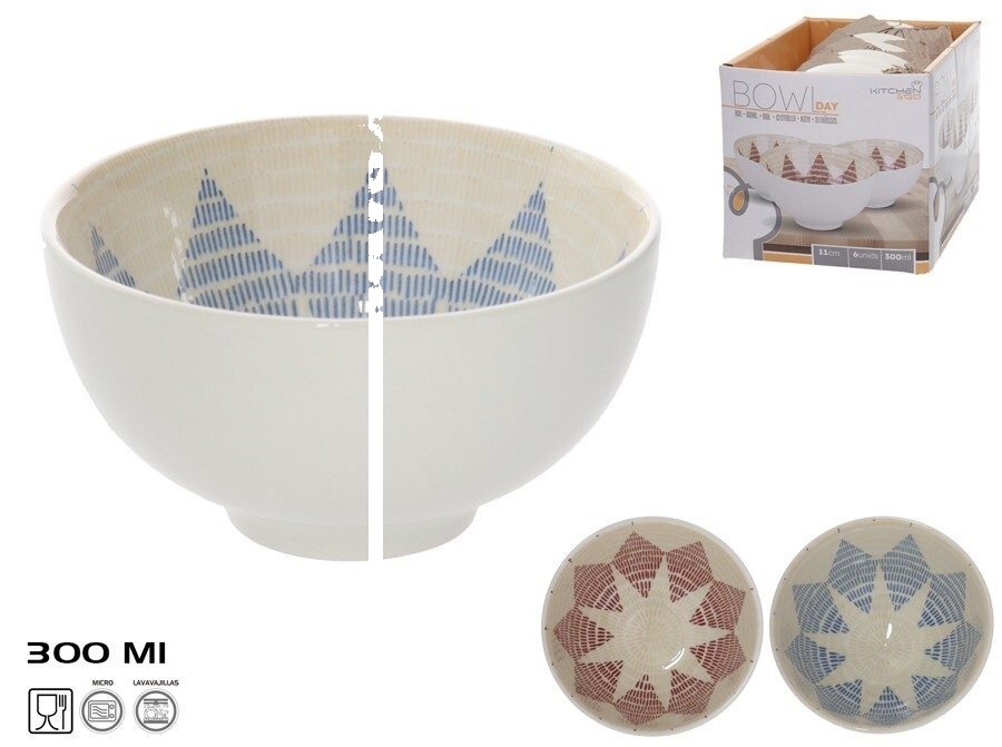 [138025] BOWL PORCELANA DAY 2 SURTIDOS 11.2 CM