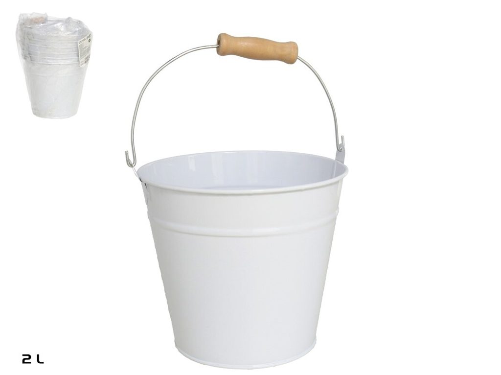 [109007] CUBO ZINCADO ROLY 2LTS BLANCO